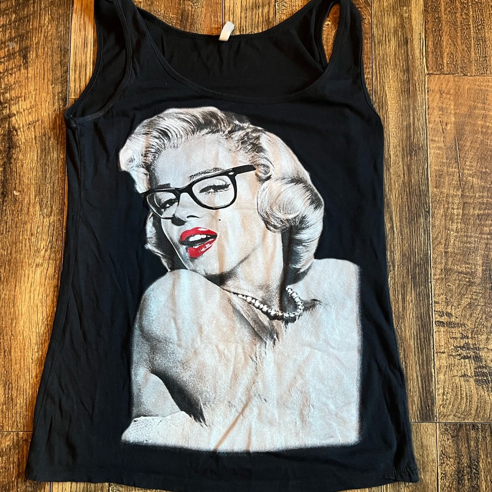 Vintage-Inspired Marilyn Monroe Tank Top